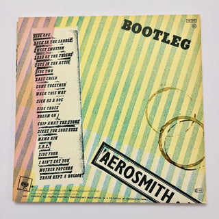 Aerosmith ‎– Live! Bootleg Doppel LP mit OIS (NM) - schallplattenparadis