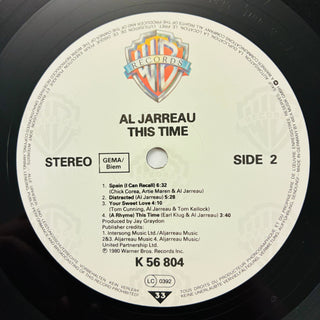 Al Jarreau ‎– This Time LP mit OIS (NM) - schallplattenparadis