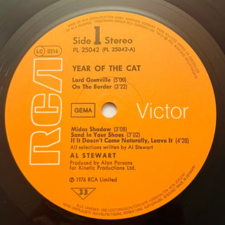 Al Stewart – Year Of The Cat LP (NM) - schallplattenparadis