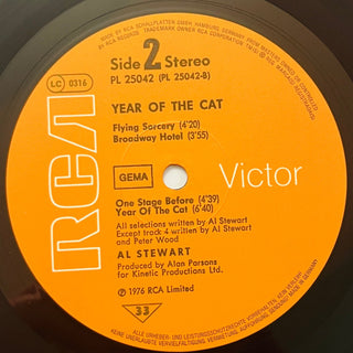 Al Stewart – Year Of The Cat LP (NM) - schallplattenparadis