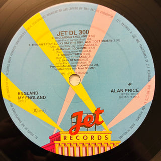 Alan Price – England My England LP mit OIS (NM) - schallplattenparadis