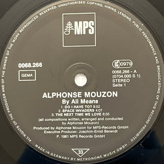 Alphonse Mouzon Featuring Herbie Hancock, Freddie Hubbard, Lee Ritenour, Seawind Horns ‎– By All Means LP (NM) - schallplattenparadis