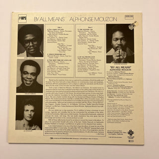 Alphonse Mouzon Featuring Herbie Hancock, Freddie Hubbard, Lee Ritenour, Seawind Horns ‎– By All Means LP (NM) - schallplattenparadis