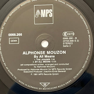 Alphonse Mouzon Featuring Herbie Hancock, Freddie Hubbard, Lee Ritenour, Seawind Horns ‎– By All Means LP (NM) - schallplattenparadis