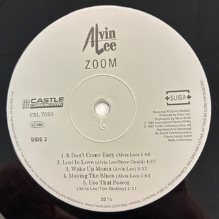 Alvin Lee ‎– Zoom LP (VG+) - schallplattenparadis