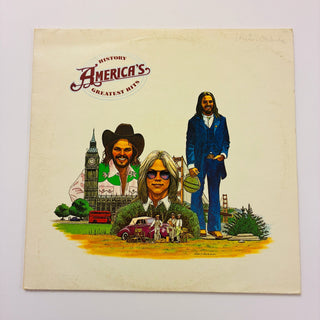 America – History - America's Greatest Hits LP mit OIS (VG+) - schallplattenparadis