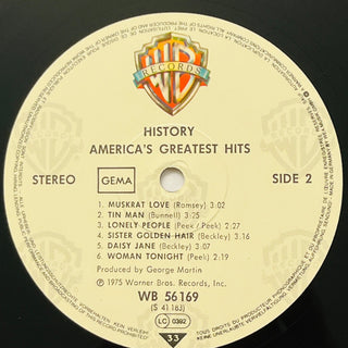 America – History - America's Greatest Hits LP (NM) - schallplattenparadis