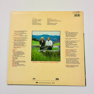 America ‎– View From The Ground LP (VG+) - schallplattenparadis