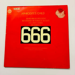 Aphrodite's Child ‎– 666 LP (VG+) - schallplattenparadis