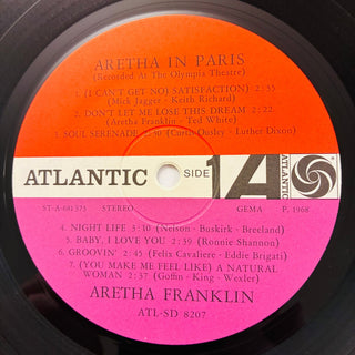 Aretha Franklin – Aretha In Paris LP (NM) - schallplattenparadis