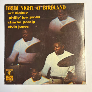 Art Blakey, 'Philly' Joe Jones, Charlie Persip, Elvin Jones ‎– Drum Night At Birdland Doppel LP (NM) - schallplattenparadis