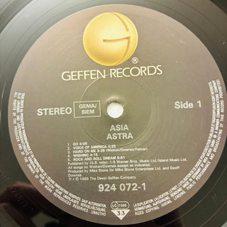 Asia – Astra LP (NM) - schallplattenparadis