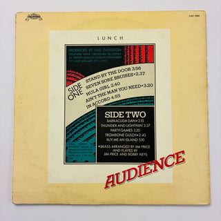 Audience – Lunch LP (NM) - schallplattenparadis