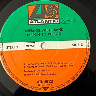 Average White Band ‎– Person To Person Doppel LP (VG+) - schallplattenparadis