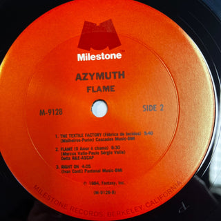 Azymuth ‎– Flame LP (VG+) - schallplattenparadis