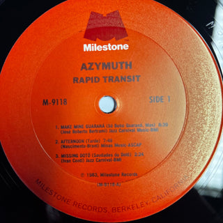 Azymuth ‎– Rapid Transit LP (NM) - schallplattenparadis