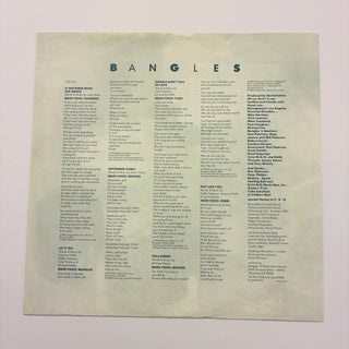 Bangles ‎– Different Light LP mit OIS (NM) - schallplattenparadis