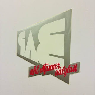 BAP ‎– Ahl Männer, Aalglatt LP mit OIS und Booklet und Sticker (VG+) - schallplattenparadis