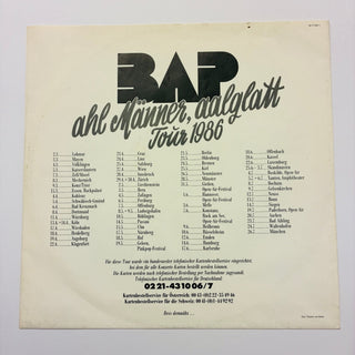 BAP – Ahl Männer, Aalglatt LP mit OIS (VG+) - schallplattenparadis