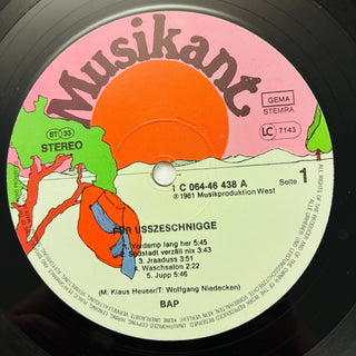 BAP – Für Usszeschnigge! LP mit OIS und Poster (NM) - schallplattenparadis