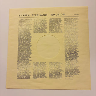 Barbra – Emotion LP (VG+) - schallplattenparadis