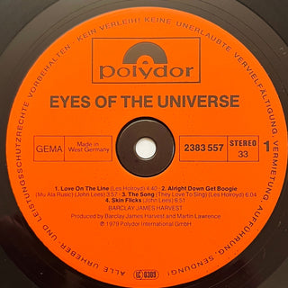 Barclay James Harvest ‎– Eyes Of The Universe LP mit OIS (NM) - schallplattenparadis