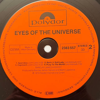 Barclay James Harvest ‎– Eyes Of The Universe LP mit OIS (NM) - schallplattenparadis