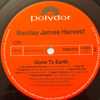 Barclay James Harvest ‎– Gone To Earth LP (VG+) - schallplattenparadis