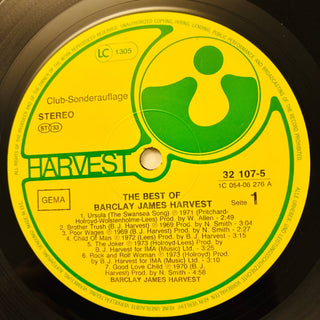 Barclay James Harvest ‎– The Best Of Barclay James Harvest LP (NM) - schallplattenparadis