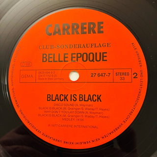 Belle Epoque – Black Is Black LP (NM) - schallplattenparadis