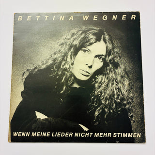 Bettina Wegner – Wenn Meine Lieder Nicht Mehr Stimmen LP mit OIS (VG+) - schallplattenparadis