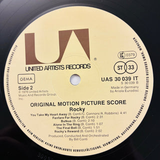 Bill Conti – Rocky (Original Motion Picture Score) LP mit OIS (NM) - schallplattenparadis