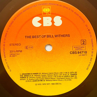 Bill Withers ‎– The Best Of Bill Withers LP (NM) - schallplattenparadis