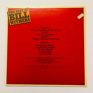 Bill Withers ‎– The Best Of Bill Withers LP (NM) - schallplattenparadis