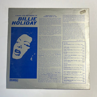 Billie Holiday ‎– A Rare Live Recording LP (NM) - schallplattenparadis