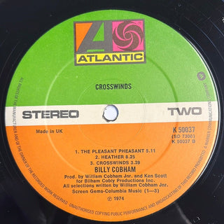 Billy Cobham ‎– Crosswinds LP (NM) - schallplattenparadis