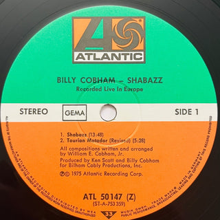 Billy Cobham ‎– Shabazz [Recorded Live In Europe] LP (NM) - schallplattenparadis