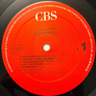 Billy Joel – Storm Front LP (NM) - schallplattenparadis