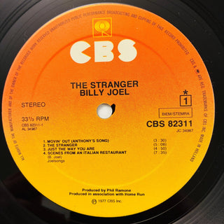Billy Joel – The Stranger LP mit OIS (NM) - schallplattenparadis