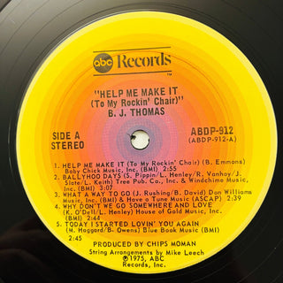 B.J. Thomas – Help Me Make It (To My Rockin' Chair) LP (NM) - schallplattenparadis