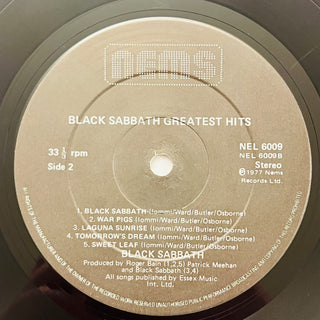 Black Sabbath ‎– Greatest Hits LP (NM) - schallplattenparadis