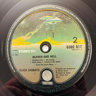 Black Sabbath ‎– Heaven And Hell - schallplattenparadis