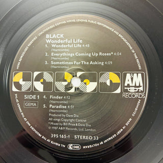 Black – Wonderful Life LP mit OIS (NM) - schallplattenparadis