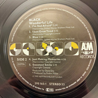 Black – Wonderful Life LP mit OIS (NM) - schallplattenparadis