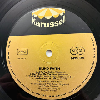 Blind Faith – Blind Faith LP (NM) - schallplattenparadis