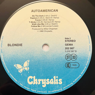 Blondie ‎– AutoAmerican LP mit OIS (VG+) - schallplattenparadis