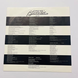 Blondie ‎– Parallel Lines LP mit OIS (NM) - schallplattenparadis