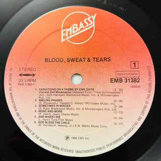 Blood, Sweat And Tears – 2nd Album LP (VG+) - schallplattenparadis