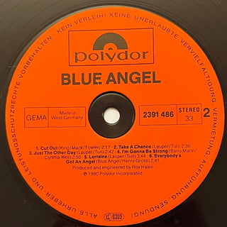 Blue Angel ‎– Blue Angel LP mit OIS (NM) - schallplattenparadis