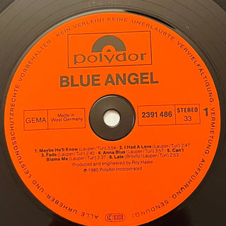 Blue Angel ‎– Blue Angel LP mit OIS (NM) - schallplattenparadis